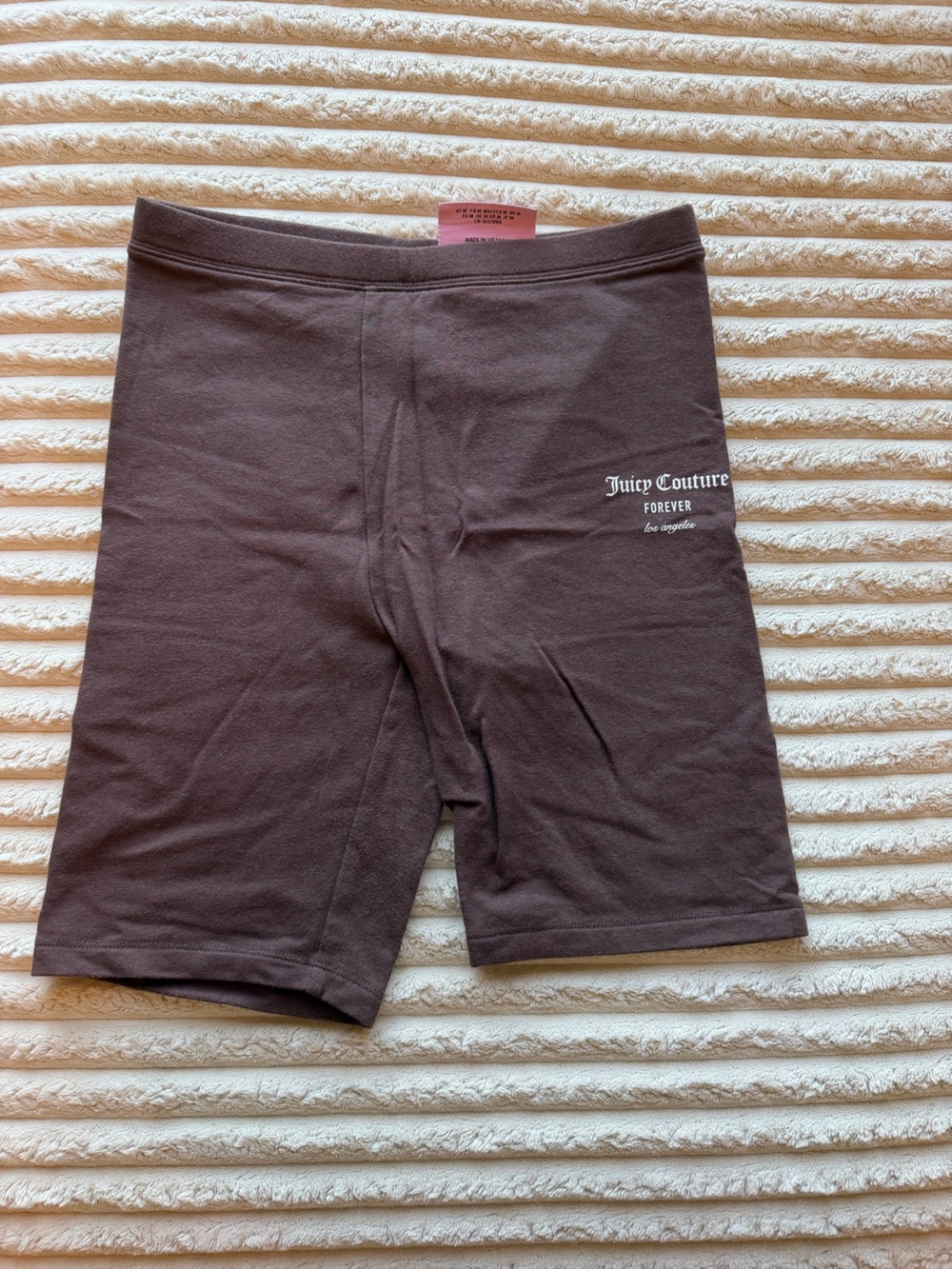 Juicy Couture Chocolate Brown Sweatshirt with Pink Label